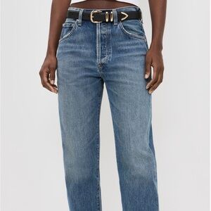 NWT Citizens Of Humanity Baretta Relaxed Straight Jeans in Babylonia Size 26